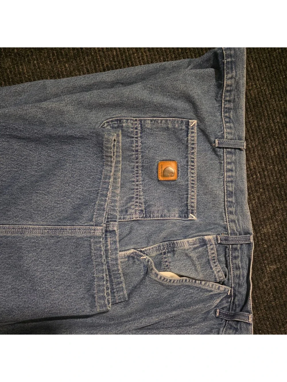 Carhartt Original Dungaree Fit Denim Jeans 50x32